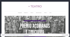 Desktop Screenshot of maisteatro.org