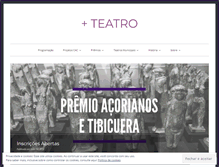 Tablet Screenshot of maisteatro.org